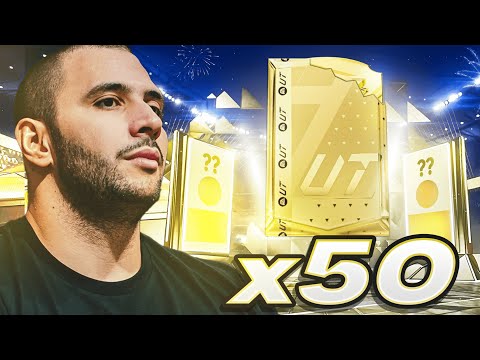 50 x 2 PLAYER UPGRADE PACKS! WE GET SO MANY WALKOUTS! EAFC 24 ULTIMATE TEAM