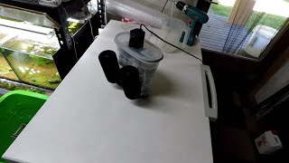 How To Make: DIY Sponge Canister Filter - Aquarium Filter - Marks Shrimp Tanks