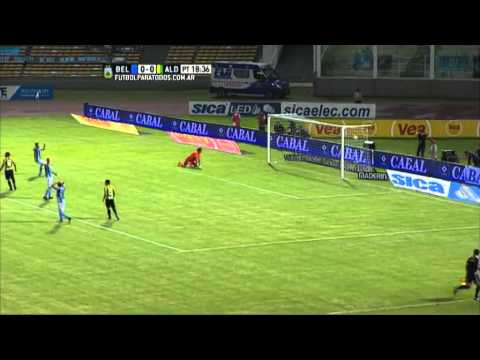 Márquez tuvo el primero. Belgrano 0 - Aldosivi 0. Fecha 5. Primera División 2015. FPT