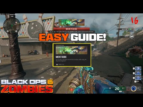 EASY "MENTICIDE" CHALLENGE GUIDE! (Black Ops 6 Zombies)