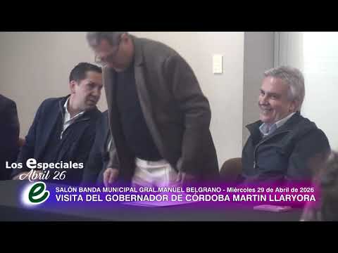 GOBERNADOR MARTIN LLARYORA EN CAMILO ALDAO
