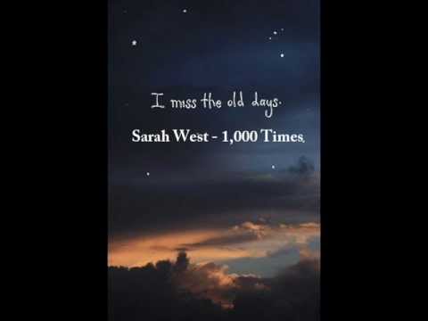 Sarah West - 1,000 Times