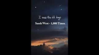 Sarah West - 1,000 Times