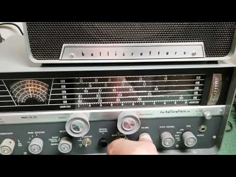 Hallicrafters SX-110 and R-48 Speaker