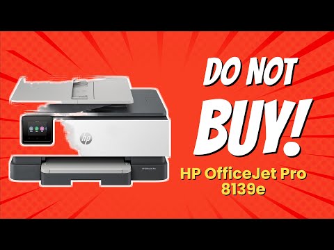 8 Reasons Why You Shouldn't Buy the HP OfficeJet Pro 8139e! ⚠️💔