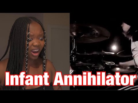 WTF! Infant Annihilator- Cuntcrusher (Drum Play-through) REACTION!!!