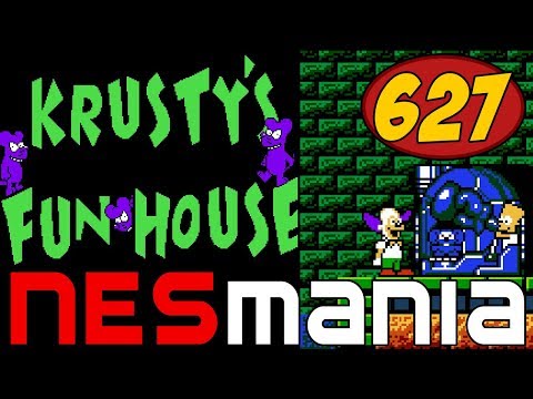 627/714 Krusty's Fun House - NESMania