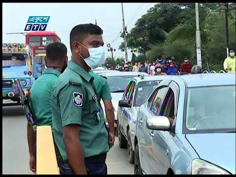 স্বাস্থ্য ঝুঁকির তোয়াক্কা না করে গ্রাম থেকে রাজধানী ফিরছে কর্মজীবি মানুষ