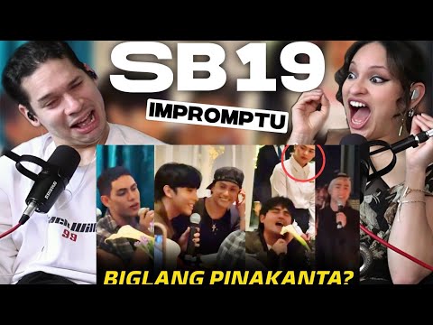 VOCALS ARE INSANE AS USUAL!😍Latinos react to No Stage, No Prep / SB19 Suddenly Asked to Perfom