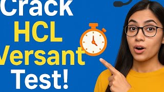 HCL Versant test  Video 02