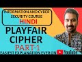PlayFair Cipher ll Basics Of Playfair Cipher Explained with Solved Example in Hindi