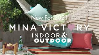Mina Victory Indoor & Outdoor Home Accessories for Summer 2021