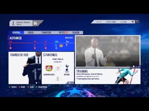 FIFA 19 Career Mode Ep 76 Spurs V Crystal Palace Premier League
