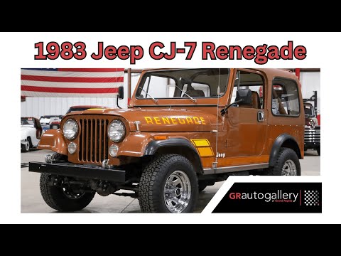 1983 Jeep CJ7 (CC-1912937) for sale in Kentwood, Michigan