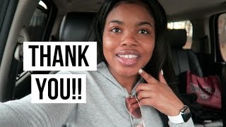 I JUST WANT TO THANK Y'ALL!! | Vlogmas Days 12-14
