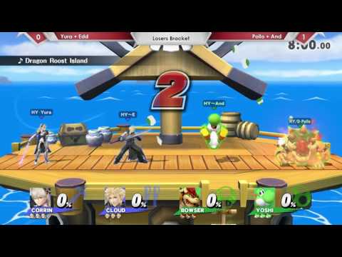 SP57 2v2 Yura + Edd & Pollo + And - Losers Bracket - Smash 4