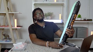 Unboxing APARO HT-12C Inflatable LED tube light.
