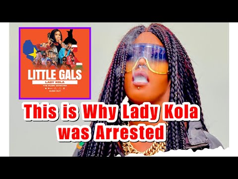 Lady Kola ARRESTED By Police in Juba, South Sudan | Little Girls By Lady Kola