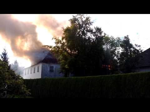 Bauernhof brennt in Grossaitingen 2