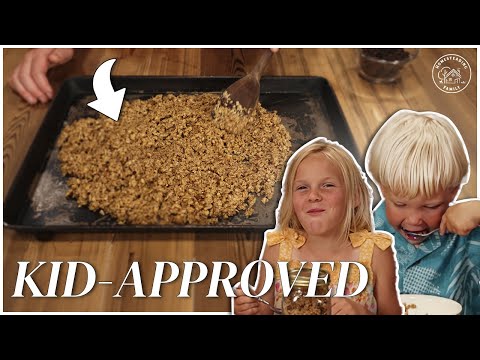 The BEST Healthy Granola Recipe | Easy, Crunchy & Naturally Sweetened!