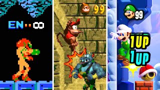 How Nintendo's Infinite Lives Tricks Evolved Over Time (1985 - 2025)