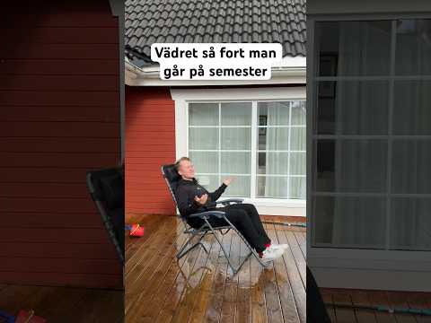 Hur är vädret hos er? ⛈️ #winsentw #relaterbart #humor #sommar #väder #semester