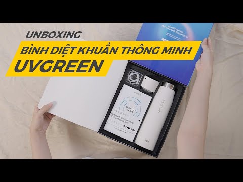 [Hàng có sẵn] Bình giữ nhiệt diệt khuẩn đa năng UVGREEN với công nghệ Self-Cleaning hàng đầu từ Hoa Kỳ