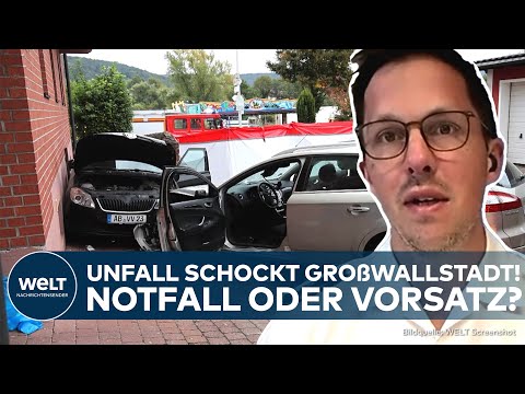 Video Thumbnail: GROßWALLSTADT: Autofahrer rast in Menschenmenge - Medizinischer Notfall nicht auszuschließen