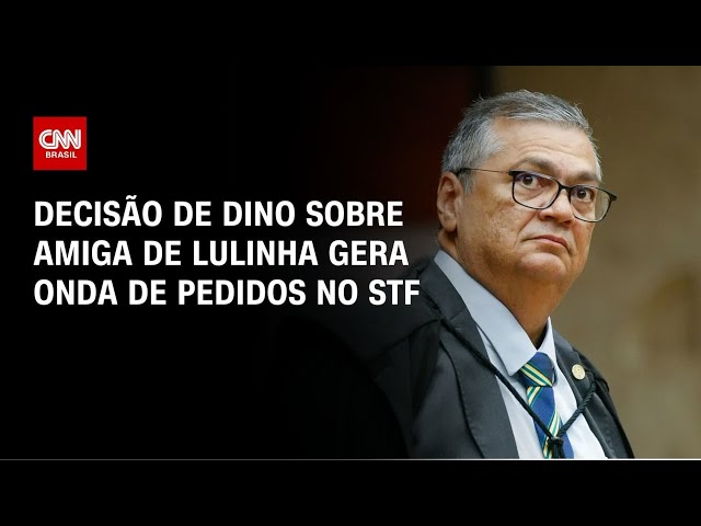STF vê onda de pedidos após Dino suspender quebra de sigilo de amiga de Lulinha | BASTIDORES CNN