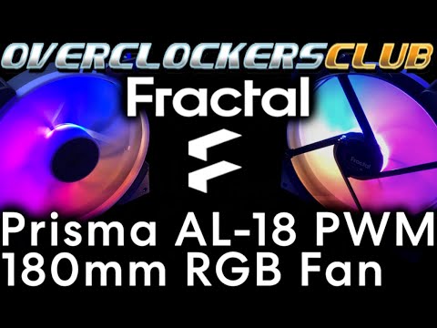 OCC checks out the new Prisma AL-18 PWM ARGB 180mm fans!