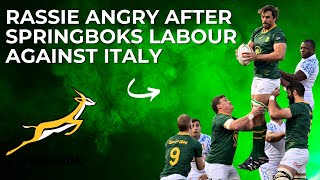 Rassie Frustrated: Springboks Sleepwalk to Sloppy Victory