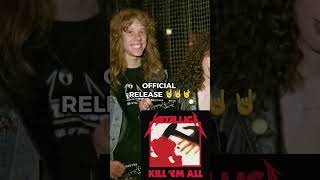 METALLICA’S DEMO VS OFFICIAL RELEASE (HIT THE LIGHTS) #metallica #rock #metal #hitthelights