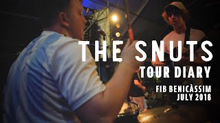 Tour Diary - The Snuts FIB Benicàssim 20th July 2018