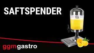 Distributeur de jus - 8 litres - inox