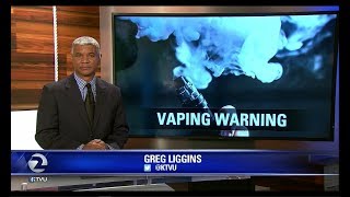 Dr. Junaid Khan. M.D. discusses danger of vaping w Greg Liggins - KTVU 10pm/2019