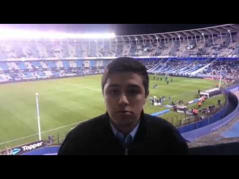 Taco & Pelota en el partido Racing - Estudiantes