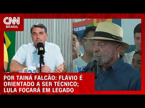 Flávio Bolsonaro é orientado a ser técnico; Lula focará em legado | BASTIDORES CNN