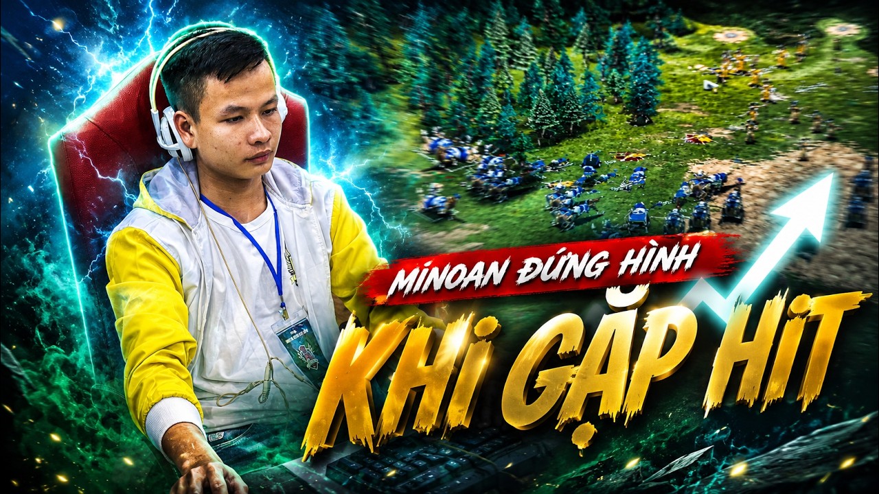 AoE Highlights: MINOAN Gặp HIT thì chỉ biết chạy