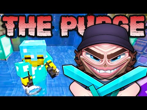 Shadow Flooded Our Sky Dork Base! - The Purge Minecraft SMP Server! (Season 2 Episode 25)