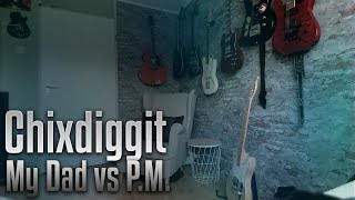 Chixdiggit - My dad vs P.M.  (guitar cover)