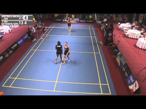 Herttrich / Michels vs Batomene / Lefel (WD, Final) - 2015 Czech International