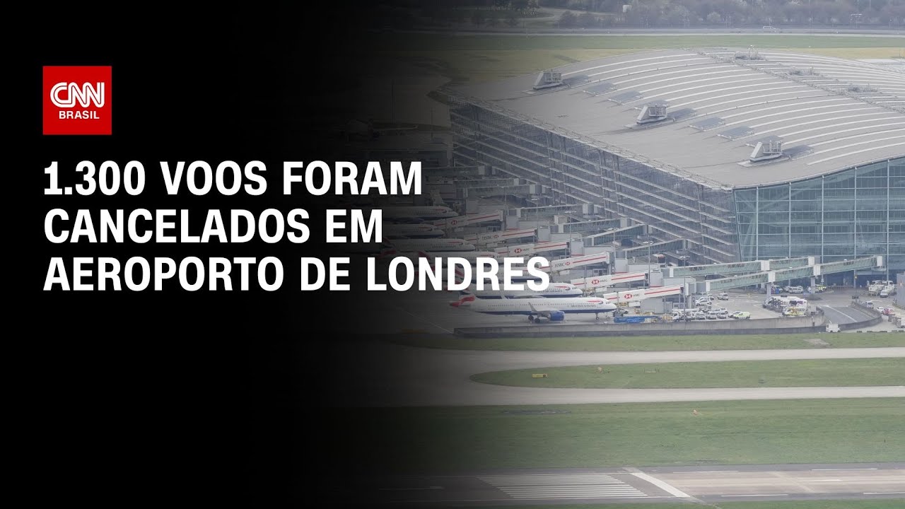 Caos mundial: Aeroporto de Londres reabre após incêndio | CNN PRIME TIME