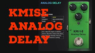 Video thumbnail for Kmise Analog Delay demo and review by Guitar Safari