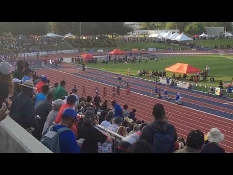 Girls 100m (3 Heats)-2019 T&F CIF State Prelims