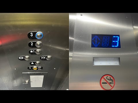 THEY GOT MODDED: Schindler/TKE Hydraulic Elevators @ MDC Padrón Campus Building 1, Miami, FL