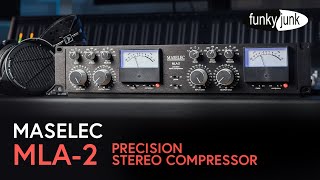 Video thumbnail for [ Review ] Maselec MLA-2 Precision Stereo Compressor by Funky Junk Italy