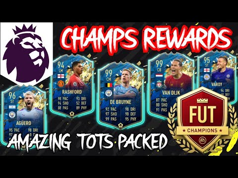 INSANE RED PICK! PREMIER LEAGUE TOTS FUT CHAMPIONS REWARD! #FIFA20 Ultimate Team