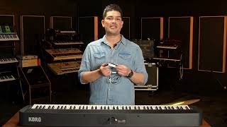 Korg B2 + Plus Digital Piano Overview & Demo w/ Justin