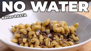 Stop Boiling Pasta in WATER, You