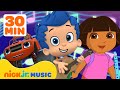 Bubble Guppies Dora Blaze Music Marathon 30 Minutes Of Kids Songs Nick Jr Music